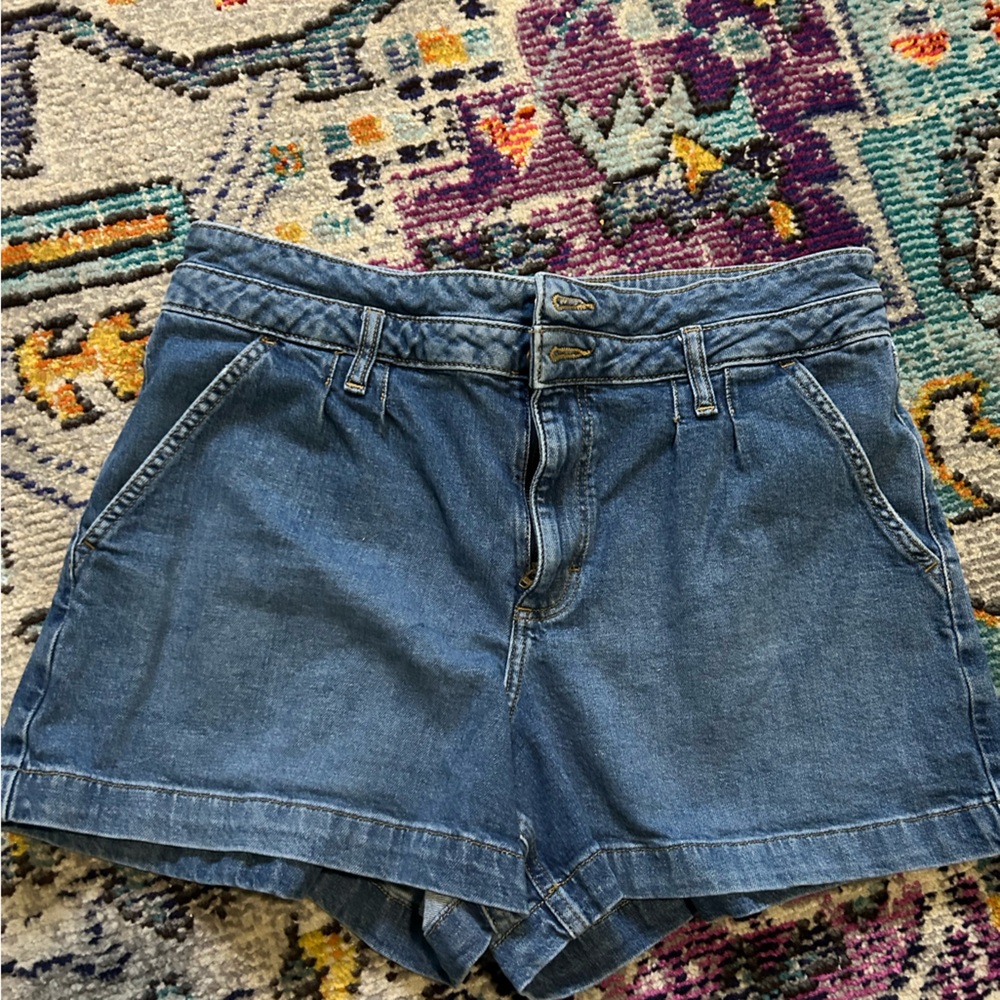 Lee Vintage Blue Denim Shorts